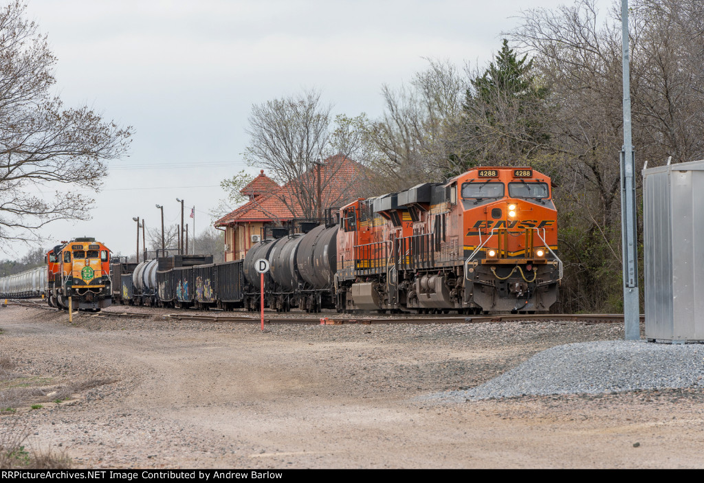 Car Switching at Teague